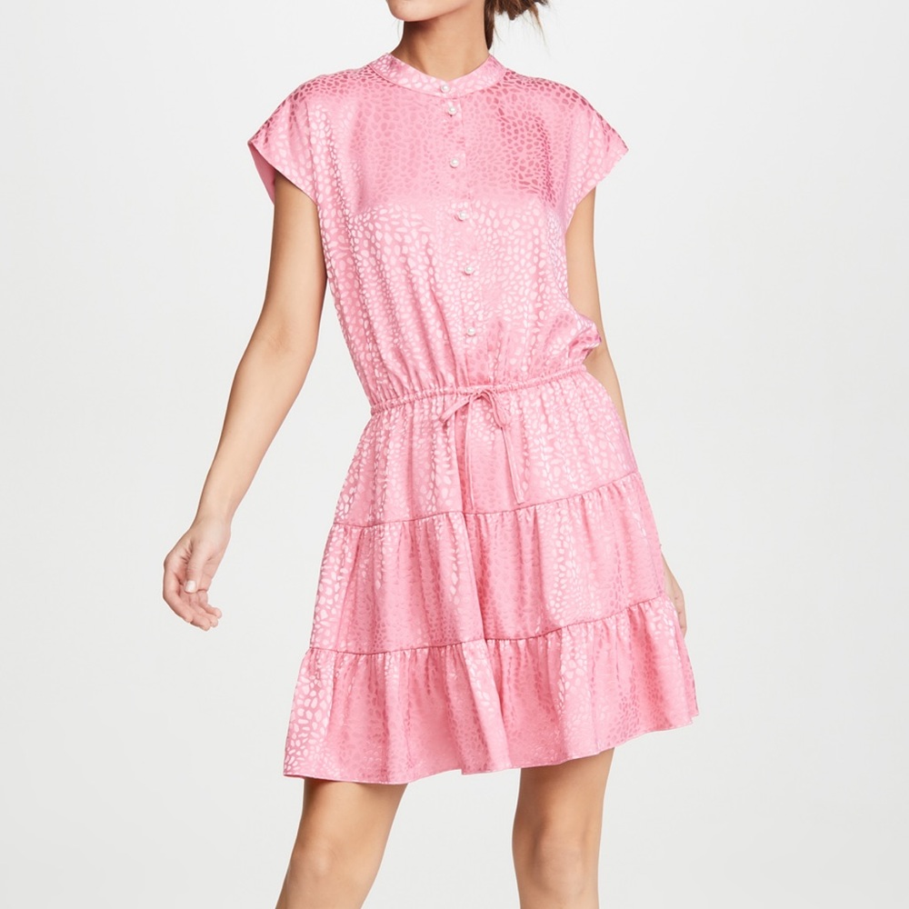 Rebecca Minkoff pink Mini dress with cinched waist